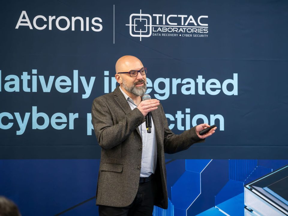 Acronis Day Παναθηναϊκός ΟΑΚΑ Tictac Μιχάλης Μίγγος